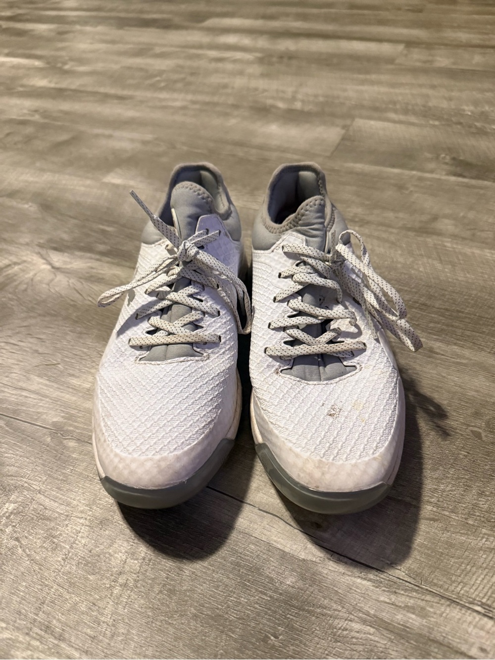 Puma Women's White and Gray Athletic Golf Shoes